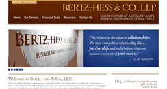 Desktop Screenshot of bertzhess.com